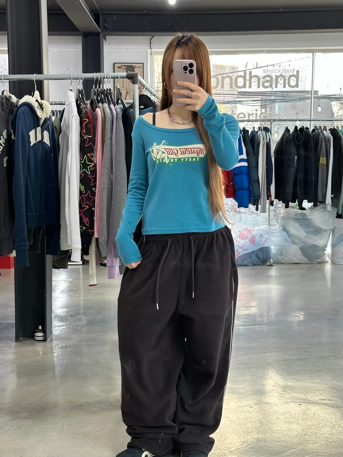 히스테릭글래머 Dizzy&Milky 롱슬리브긴팔티 상품이미지2