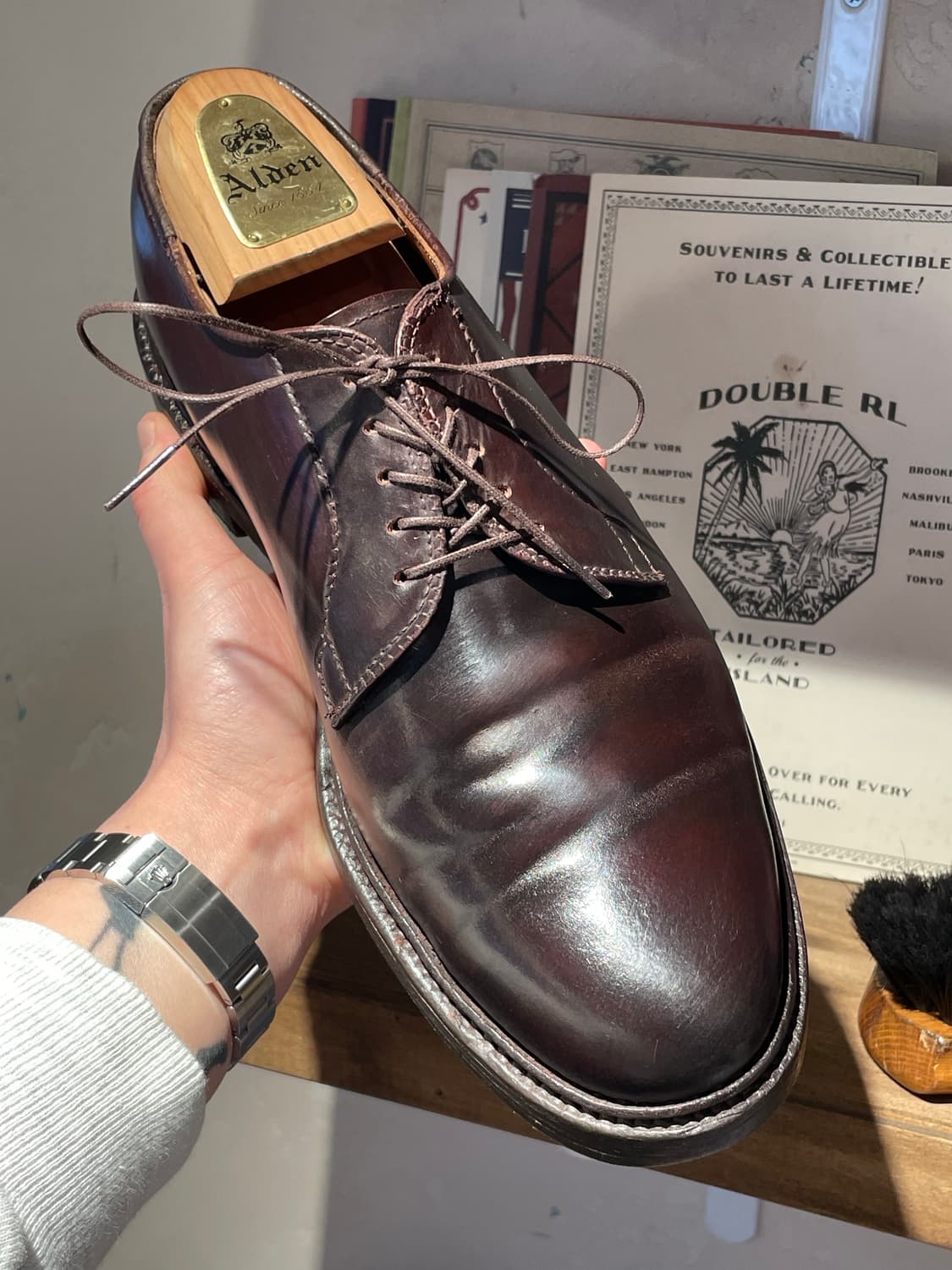 Alden 알든 코도반 990 판매 rrl 상품이미지2