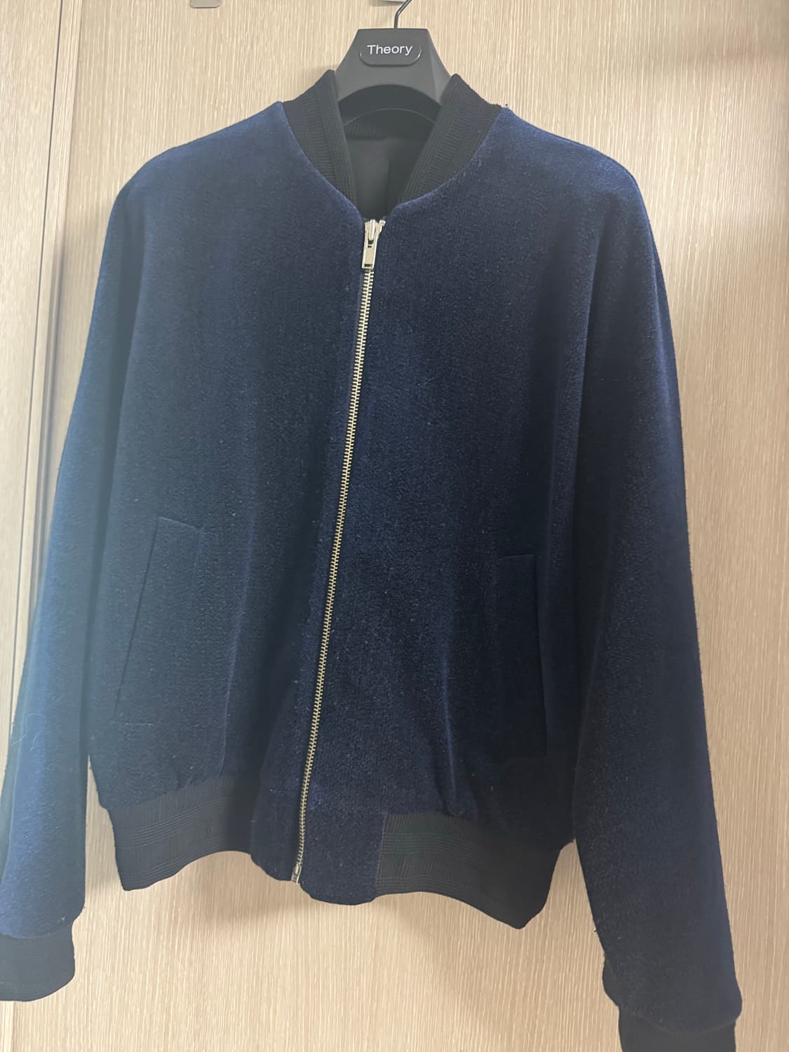 시스템옴므 봄버 벨벳 블루종 105 상품이미지1