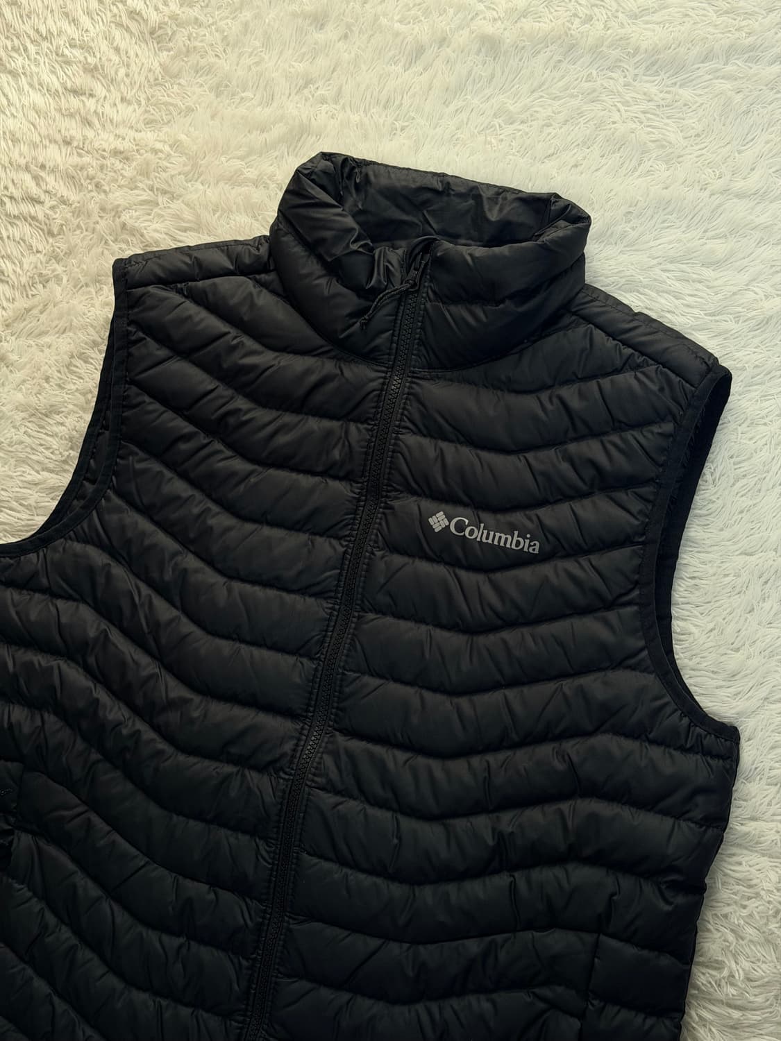컬럼비아 남성 웨스트리지 다운 패딩 조끼 L 상품이미지4