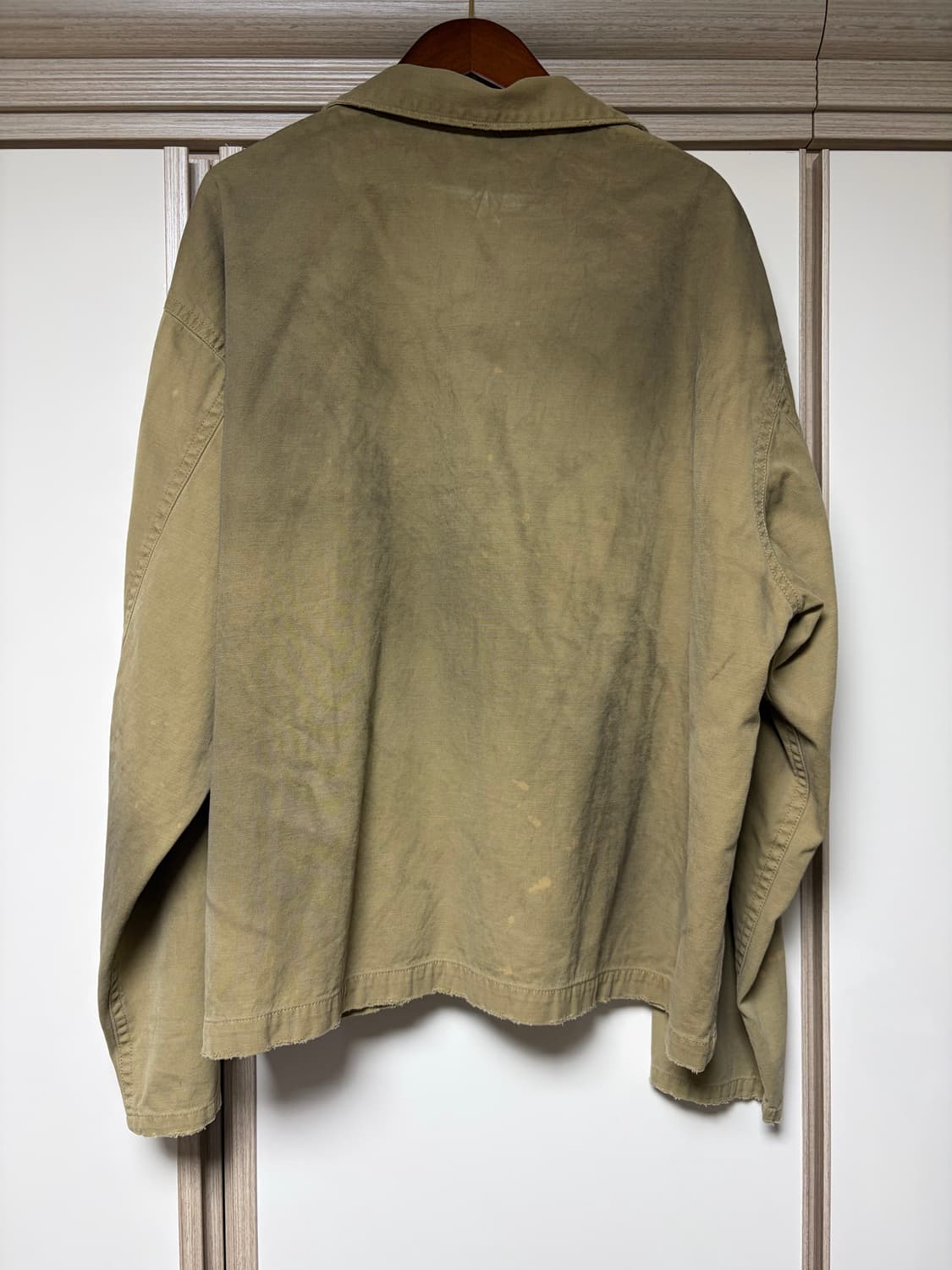 [2] A.presse 아프레쎄 비오탑 25ss 치노 커버올 상품이미지2