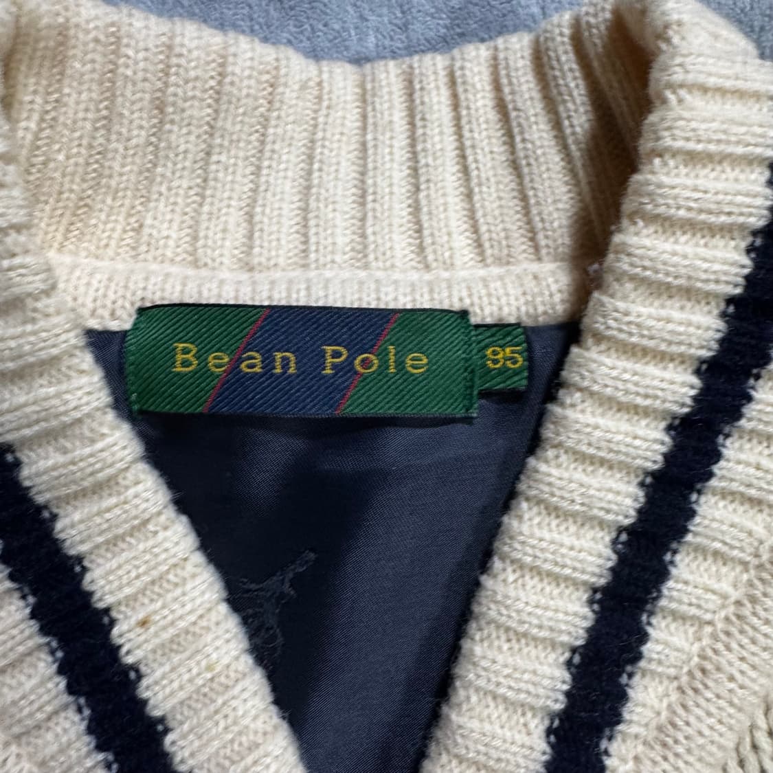 빈폴 빈티지 니트집업 상품이미지4