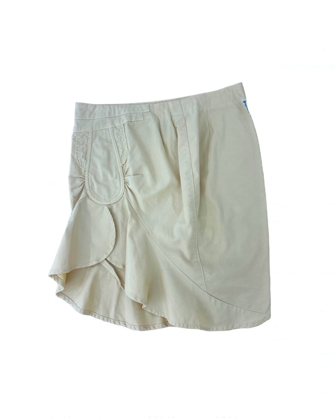 Armani cotton unbalance skirt 상품이미지6