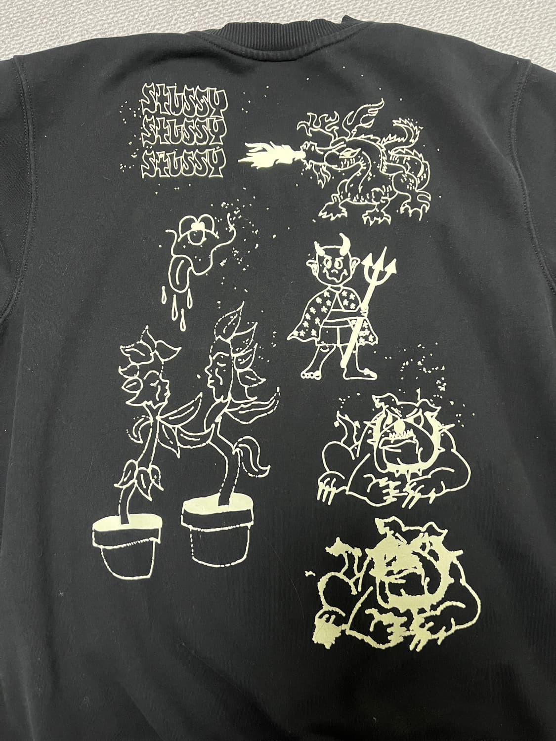 스투시 드림배드 맨투맨 M 상품이미지3