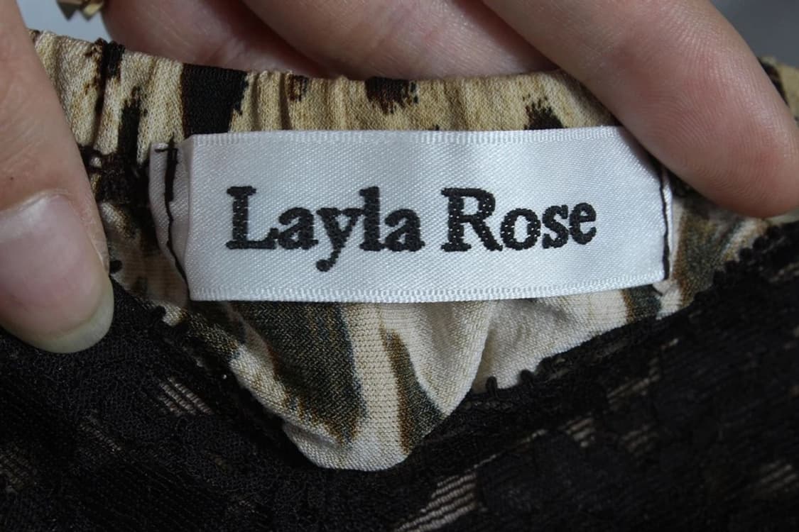 Layla Rose 호피갸루 레이스나시 상품이미지5