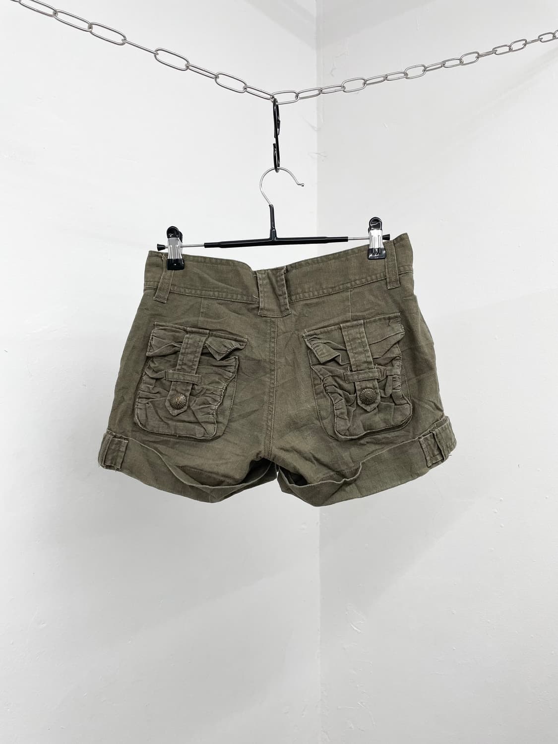 카고 포켓 버튼 숏츠 상품이미지3