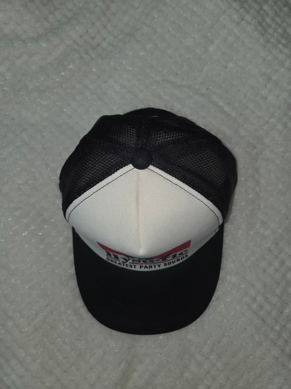 히스테릭 글래머 기타 걸 메쉬 캡 블랙 상품이미지4