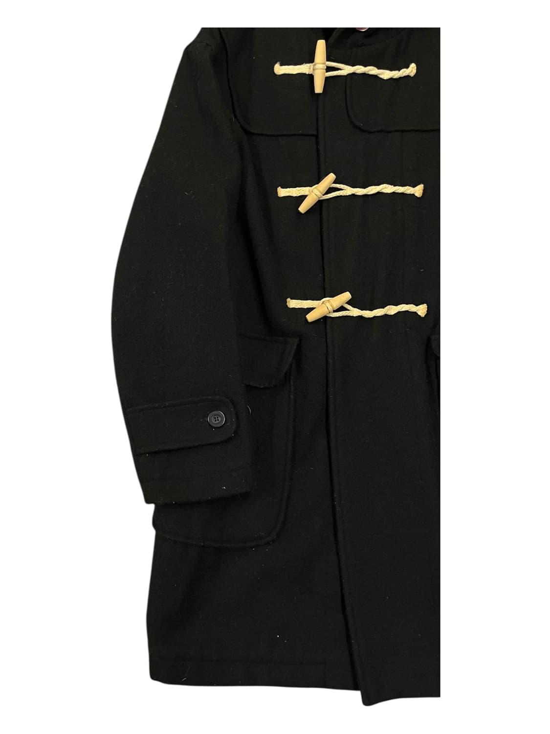 비바스튜디오 떡볶이코트 블랙 M #csz2024 상품이미지6