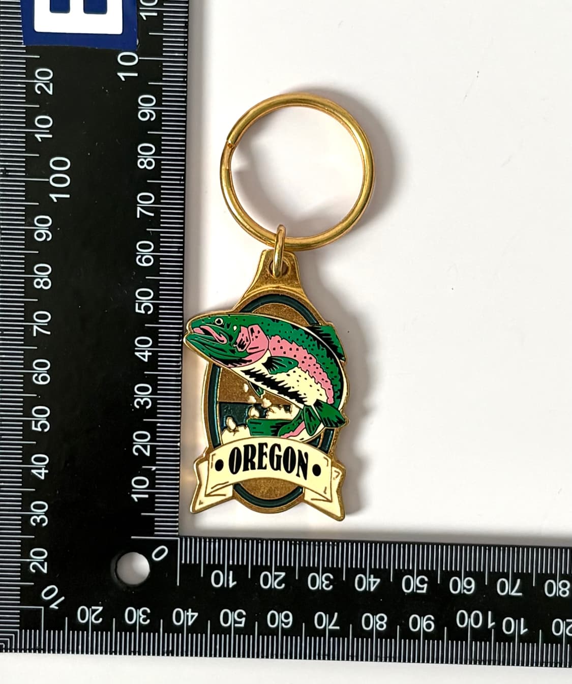 오레곤 연어 메탈키링 상품이미지2