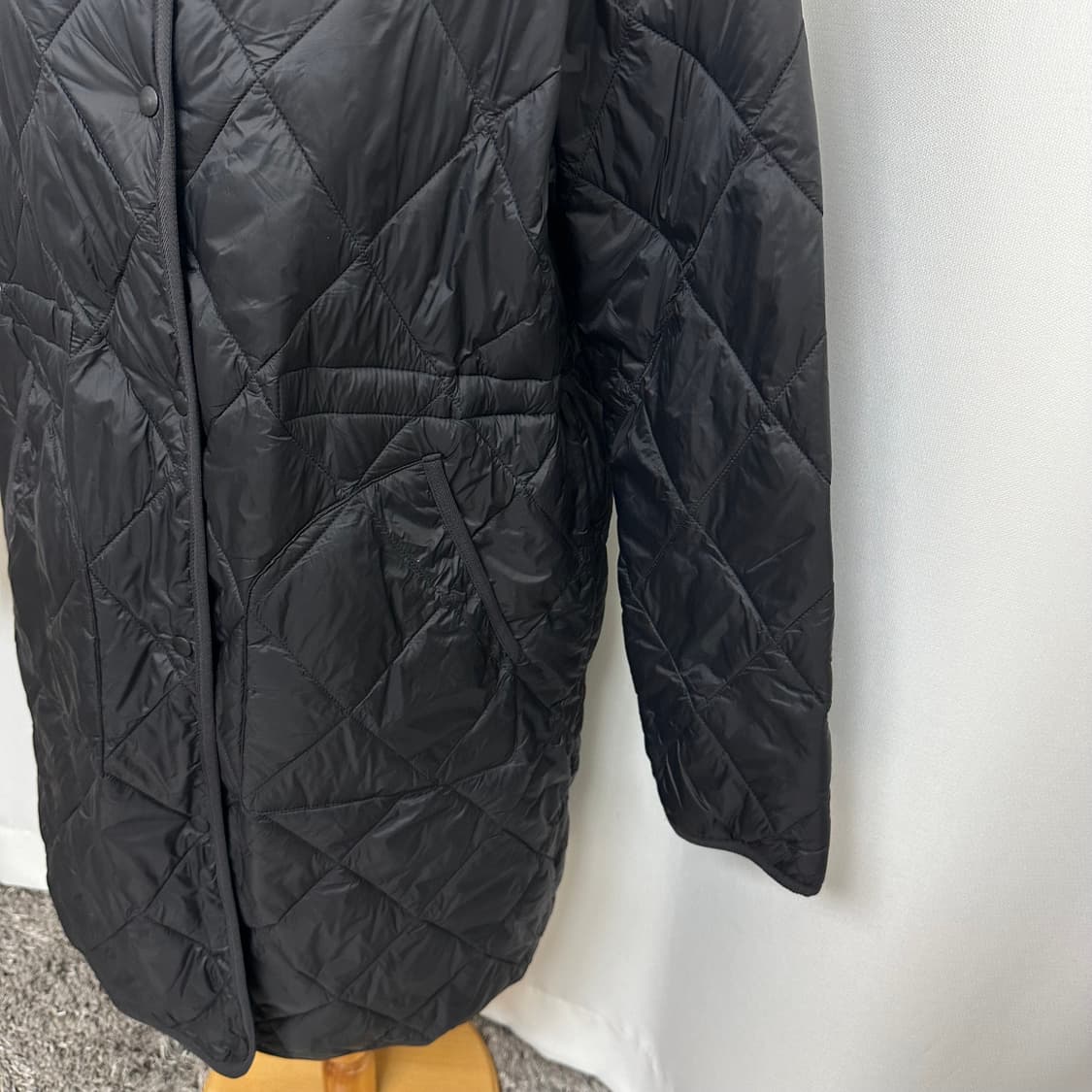   폴햄 여자 경량 패딩자켓 검정 95 M 상품이미지9