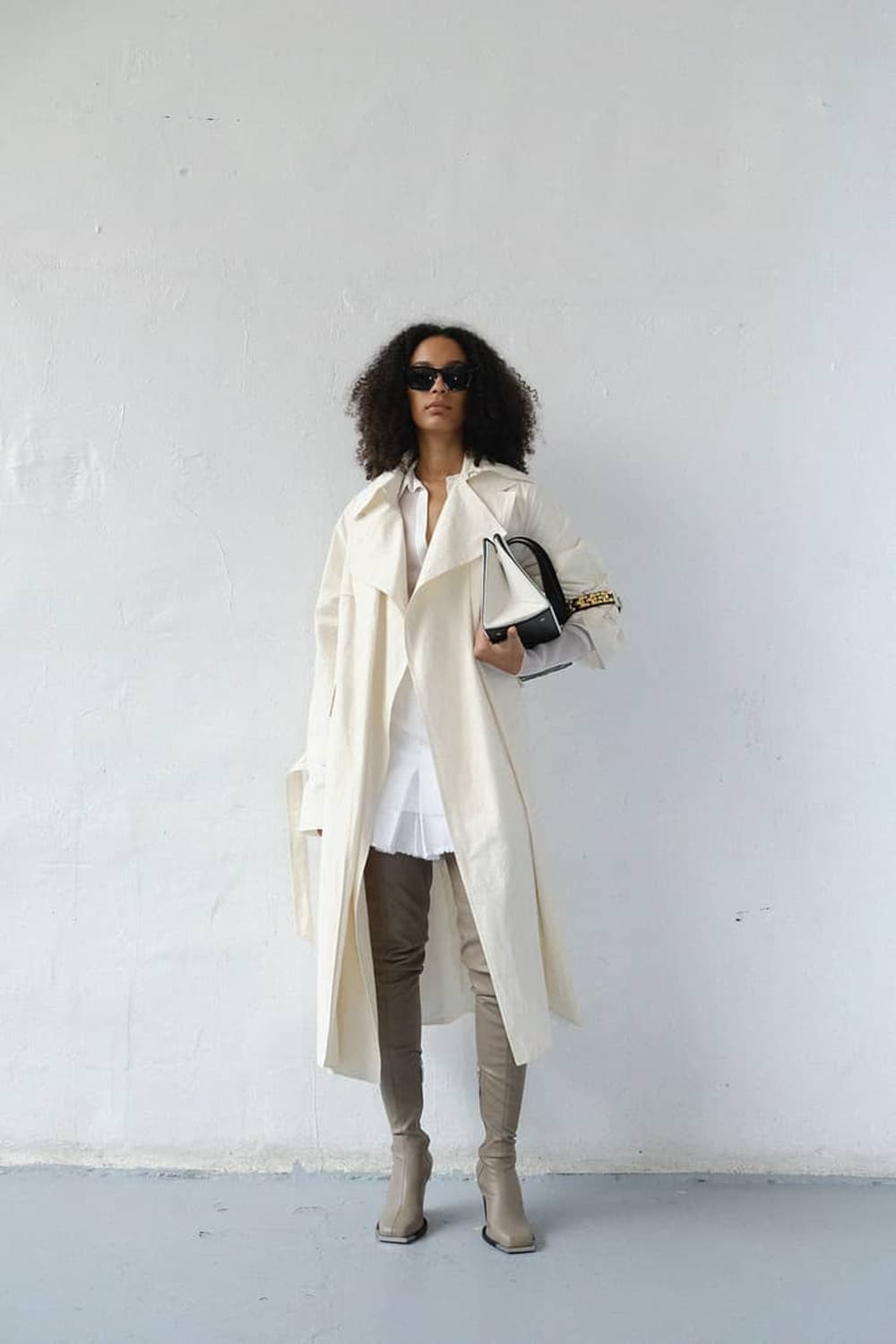 피터도 21ss 레이어드 트렌치 코트 상품이미지1