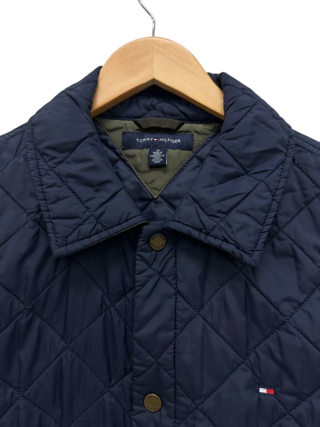 타미힐피거 퀄팅자켓 네이비 (M)  상품이미지3