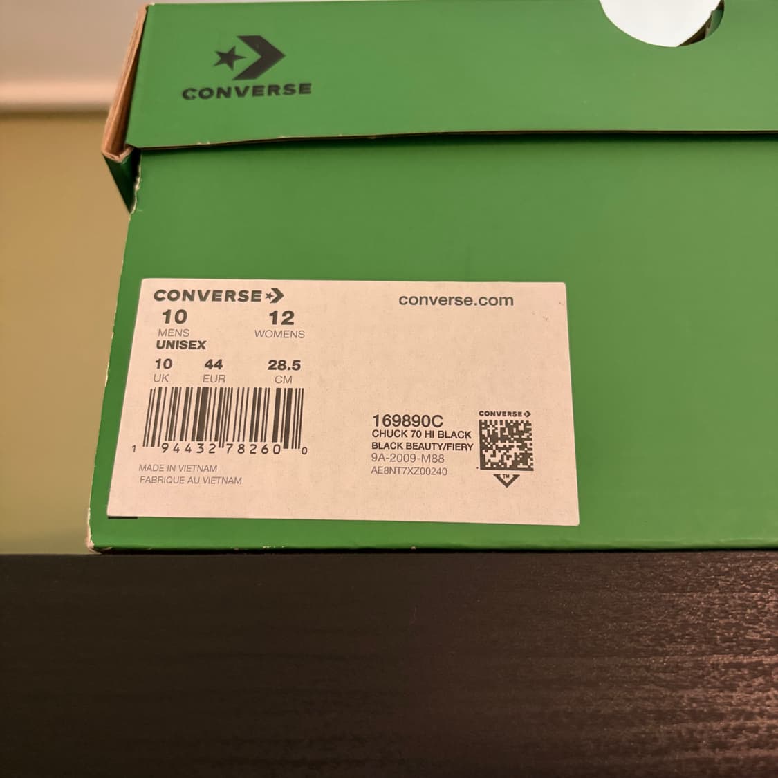 데님티어스 X 컨버스 척70 하이 상품이미지8