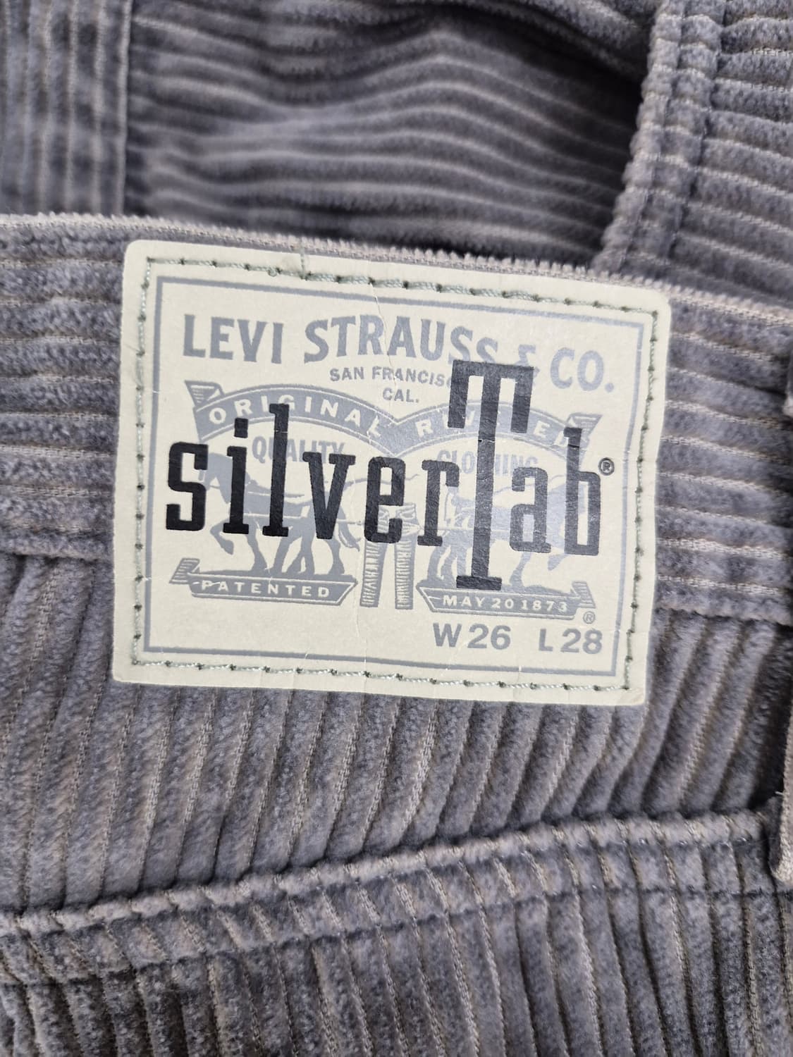 Levi's 리바이스 실버탭 코듀로이 배기 팬츠[26] 상품이미지5