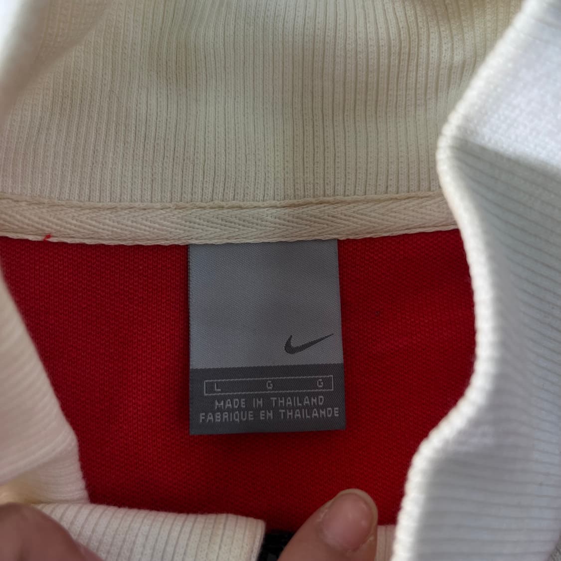 100 나이키 맨유 올드스쿨 트랙탑 져지  상품이미지3