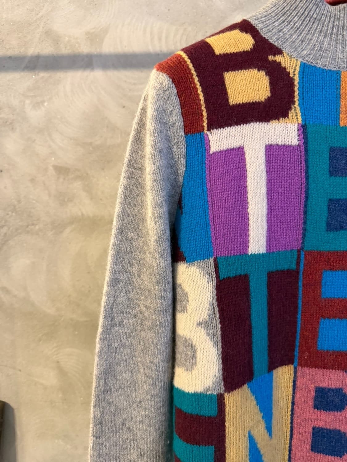 베네통 모호크넥 램스울니트 여성55 상품이미지3