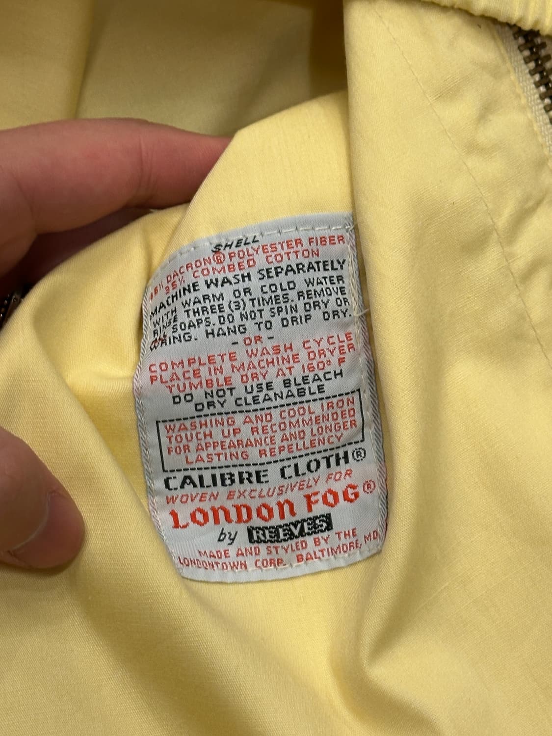 70s London Fog 런던포그 봄버 자켓 L 상품이미지5