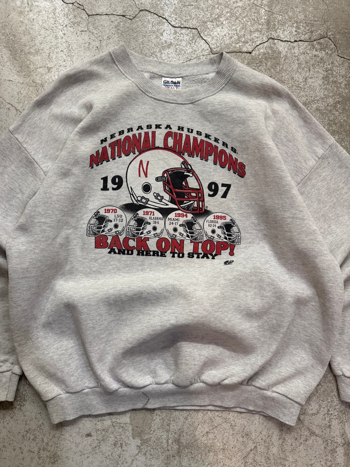 길단 헤비코튼 스웻셔츠 상품이미지2