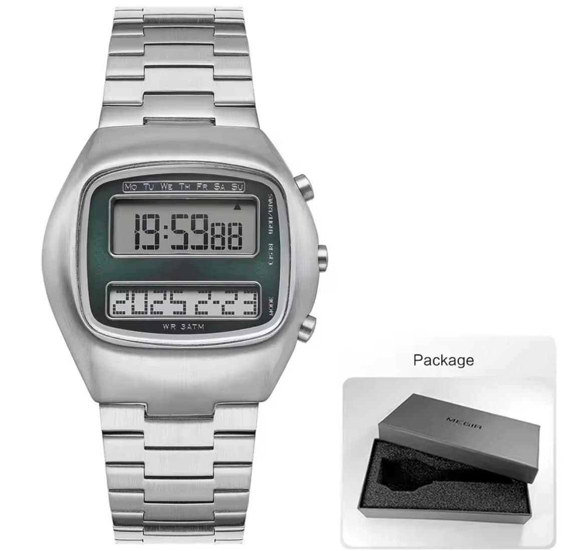 [새상품/레트로] 미니멀 카시오st 스테인리스 시계 상품이미지1