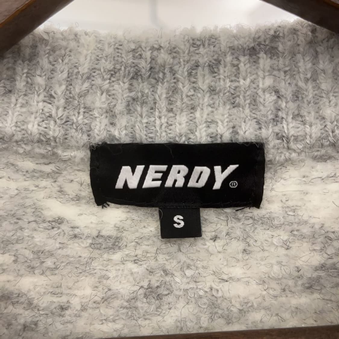 널디 엔디와이 핀휠 멜란지그레이 니트 S C07493 상품이미지5