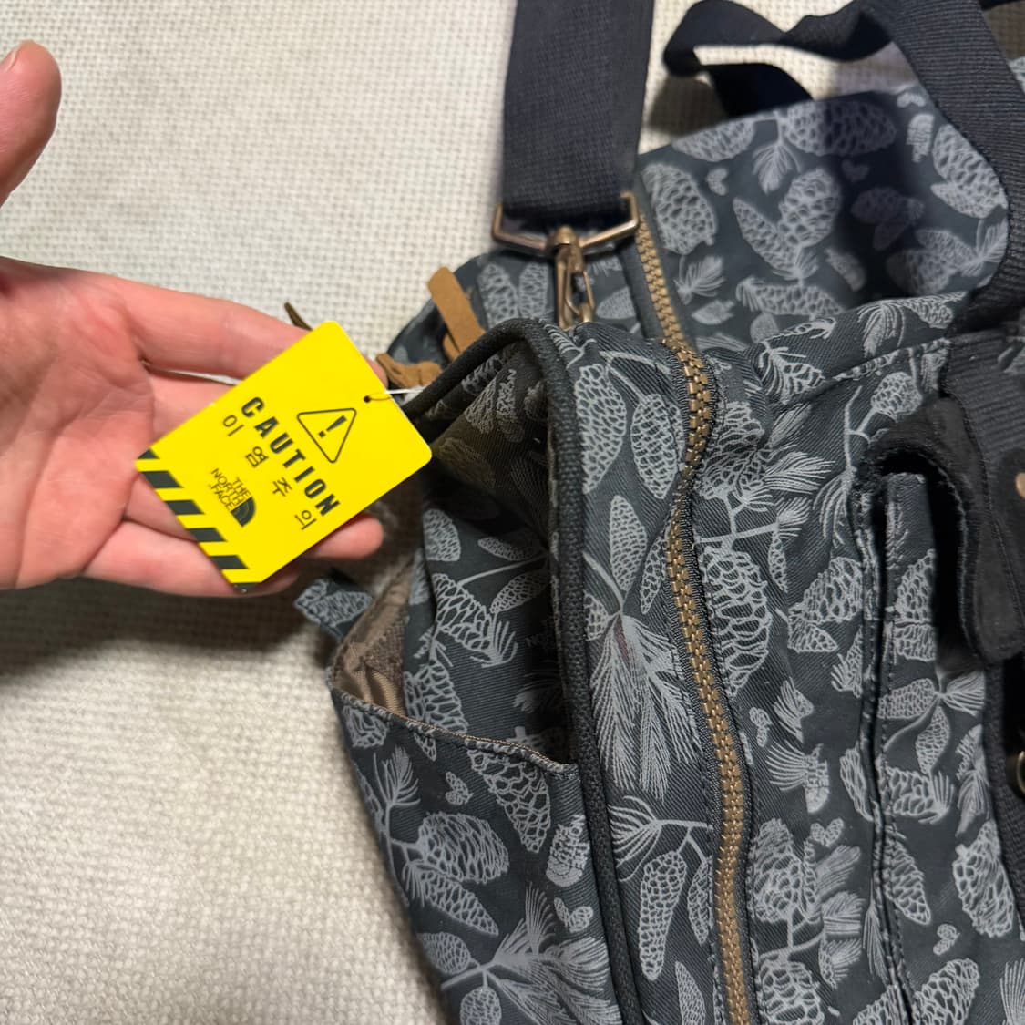 노스페이스 화이트라벨 패턴 더블백 상품이미지3