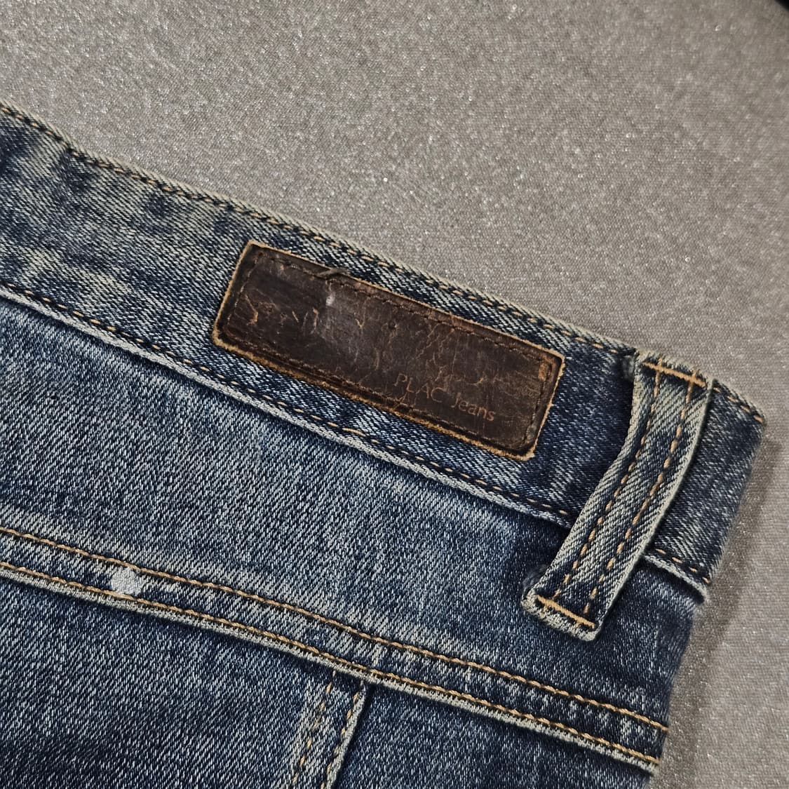 31) 플랙진 Arco 바이커진 워싱 데님팬츠 디스진 상품이미지4