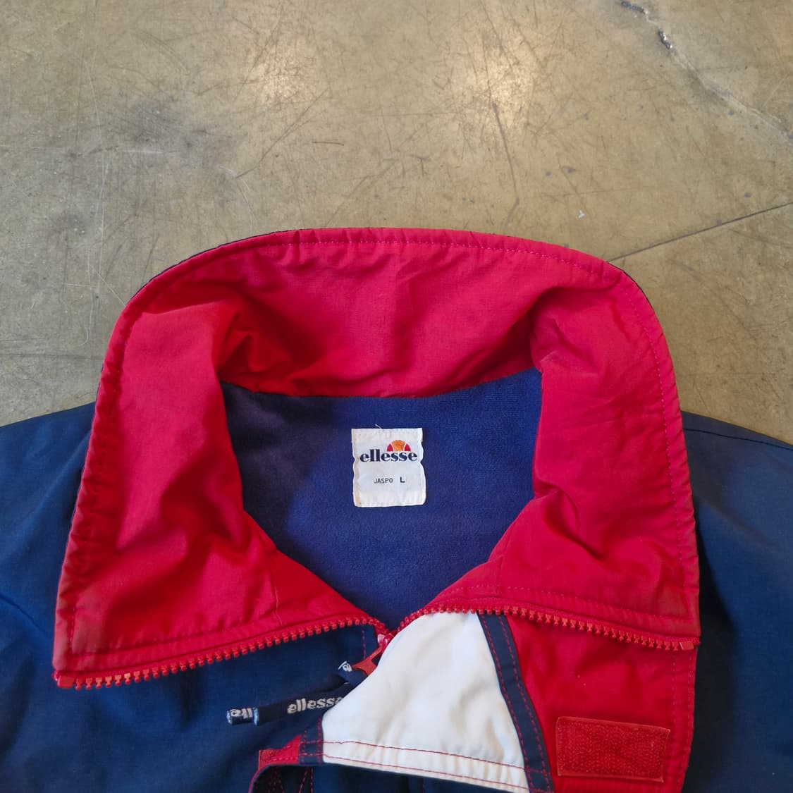 빈티지 엘레쎄 올드스쿨 바람막이 점퍼 상품이미지3