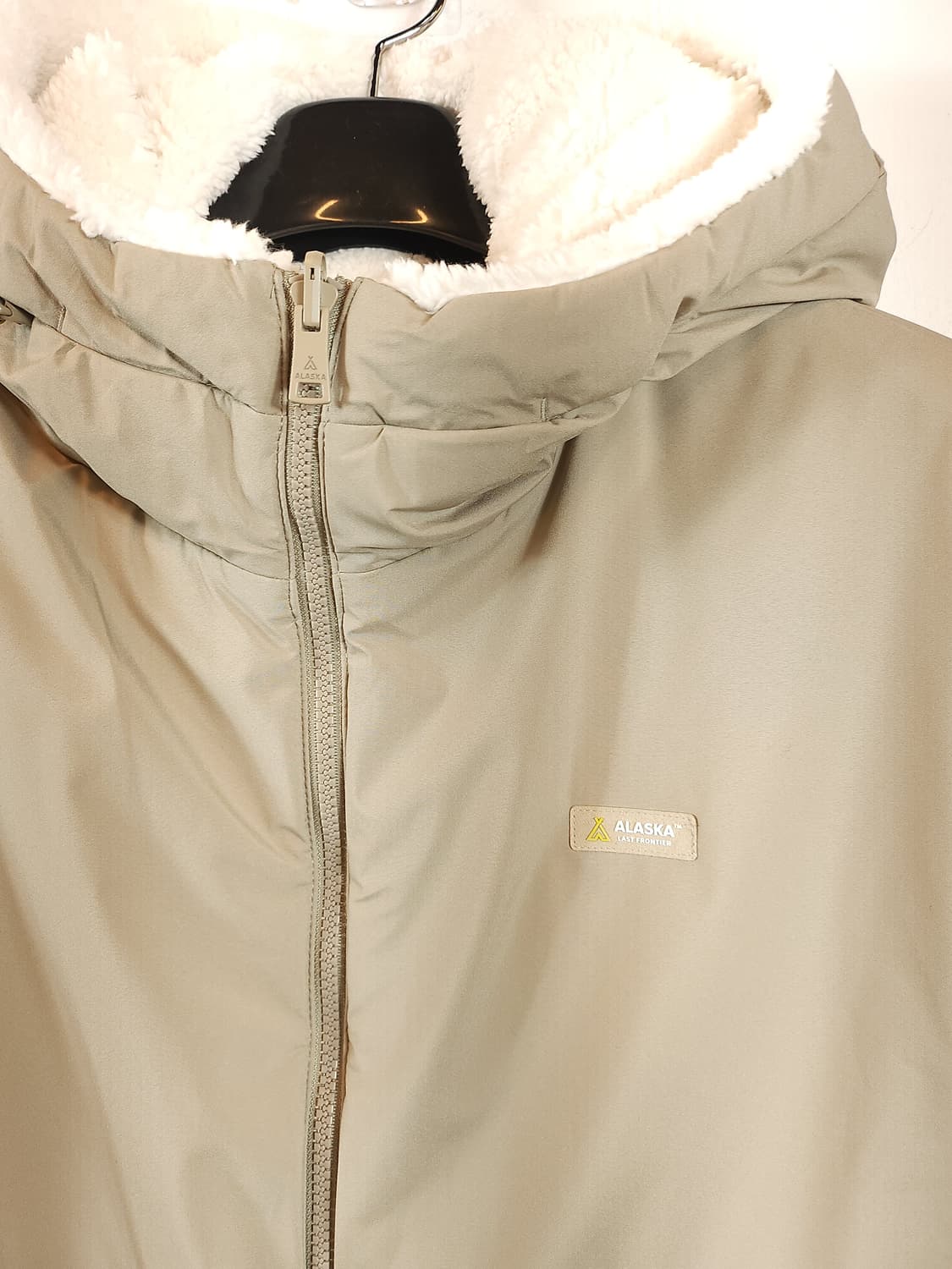 알래스카 양털 후리스 양면 점퍼 95 M 새제품 상품이미지2