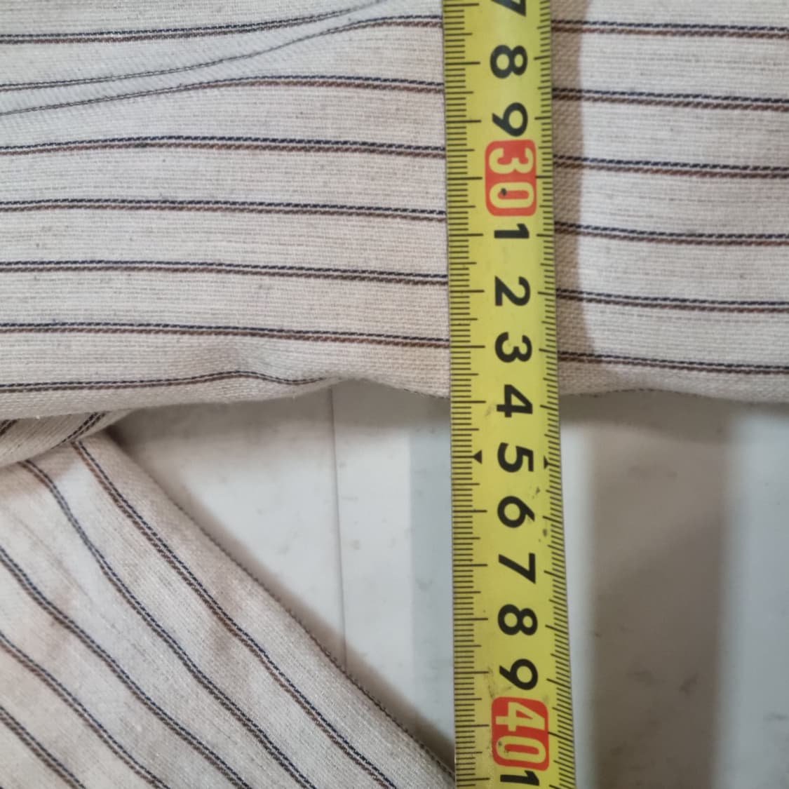 자라 스트라이프 더블 버튼 자켓 상품이미지6