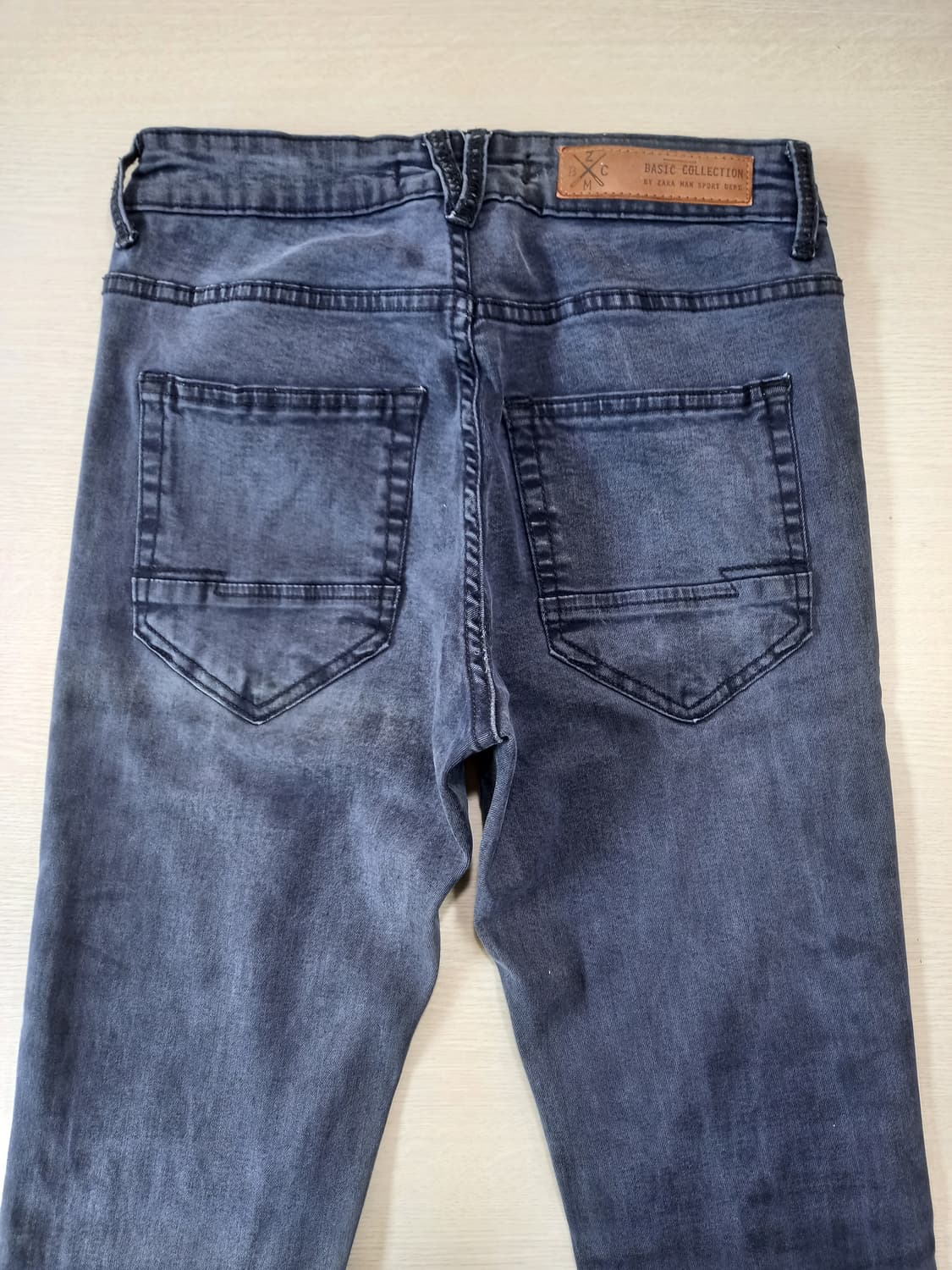 28 ZARAMAN 스판스키니 진청 28-877 상품이미지4