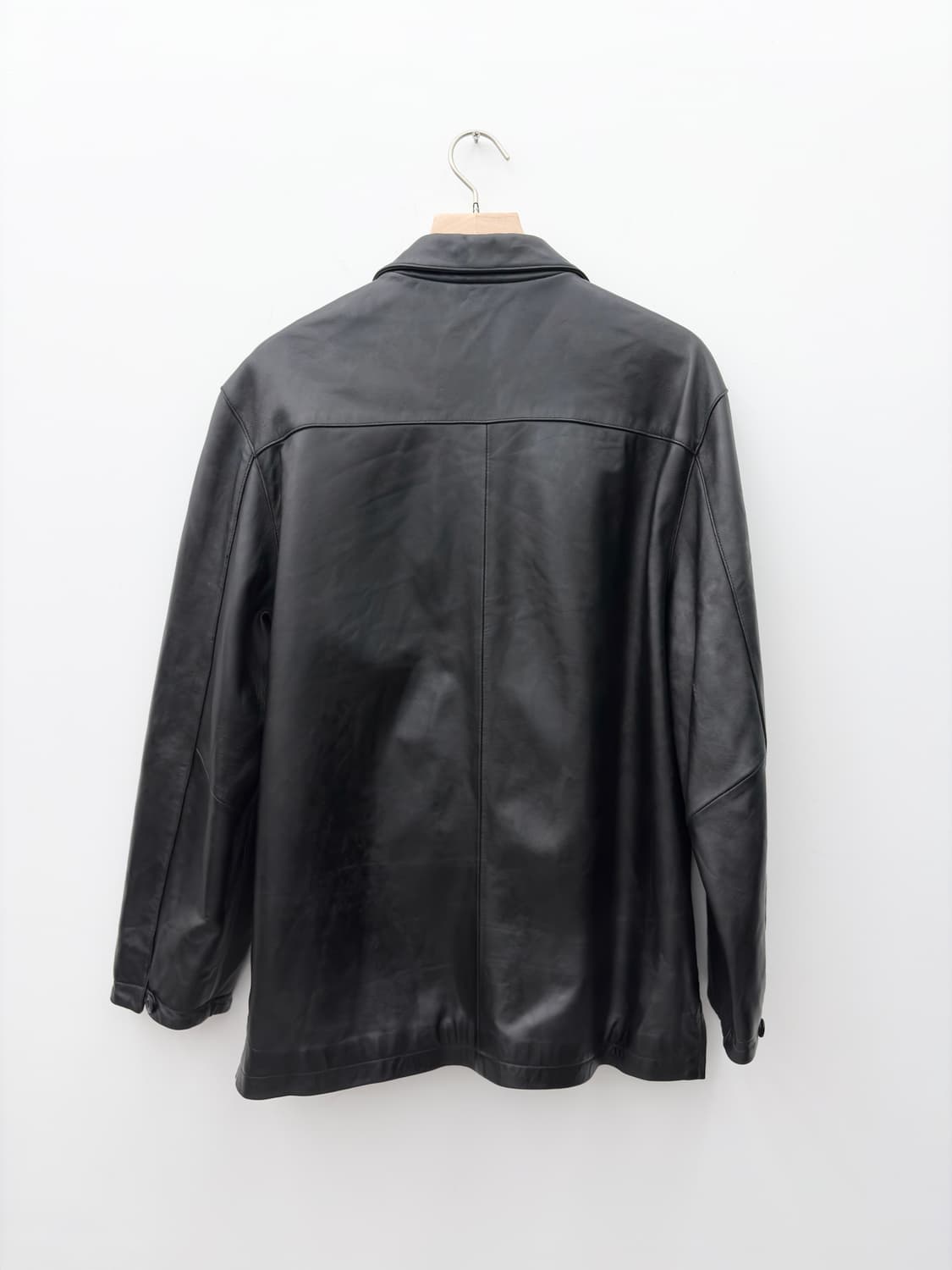 LEATHER ZIP UP JACKET 상품이미지5