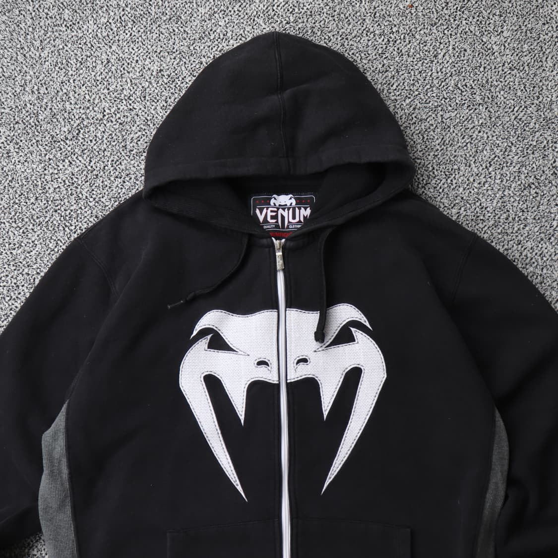 베넘 UFC 쇼크 웨이브 후드집업 블랙 (2XL) 상품이미지2