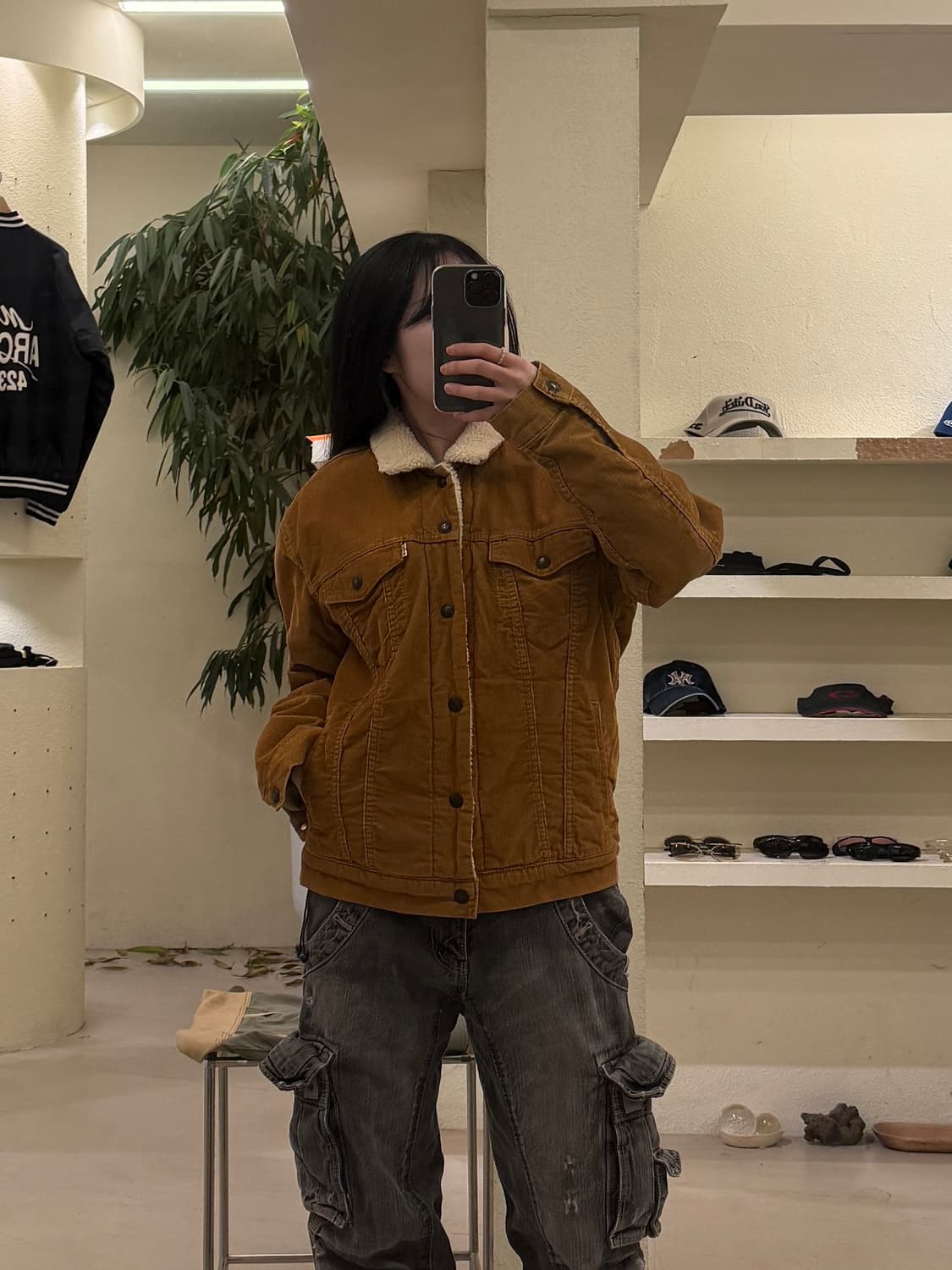 리바이스 양털 쉐르파 코듀로이 자켓 U250 상품이미지1