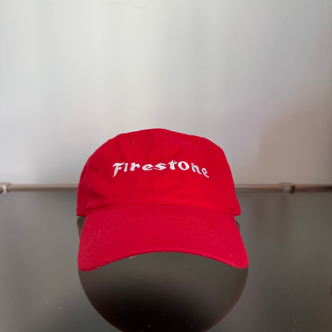 USA firestone 레드 빈티지 모자 볼캡 vintage cap  상품이미지1