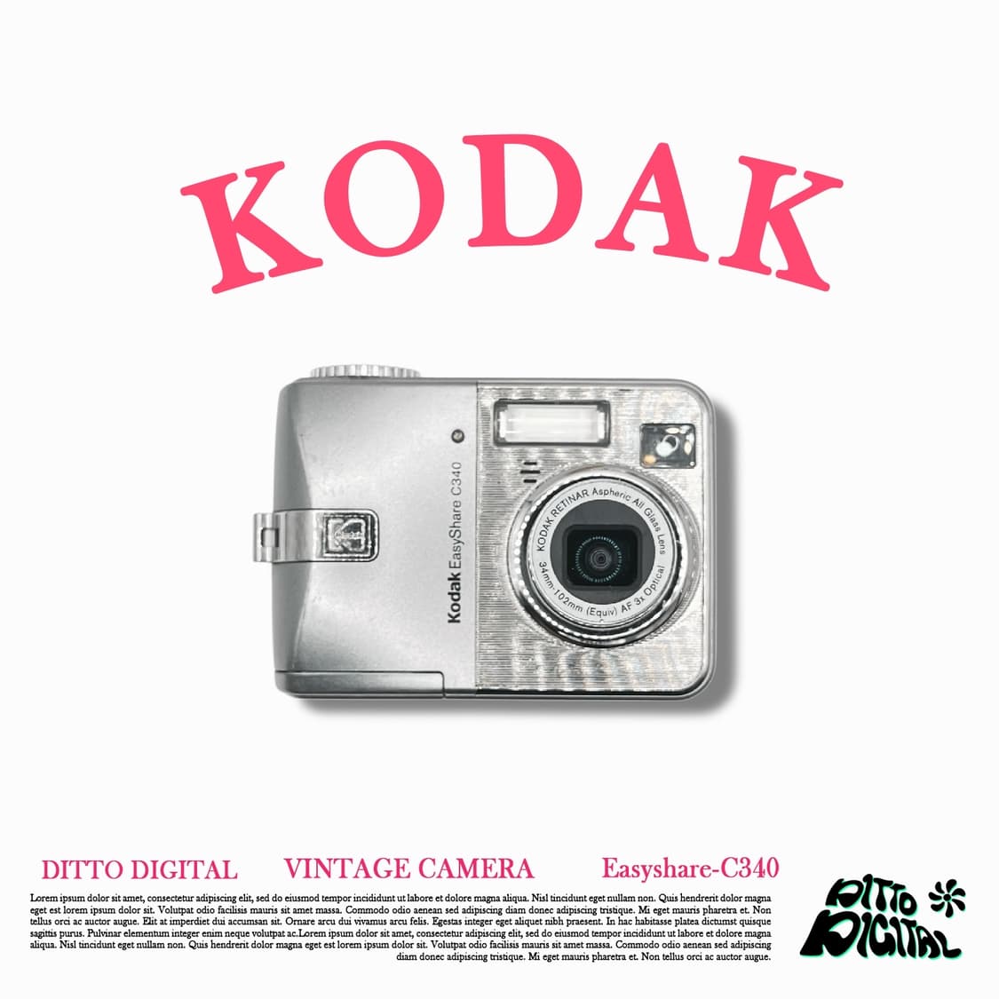 Kodak C340 디카 상품이미지1