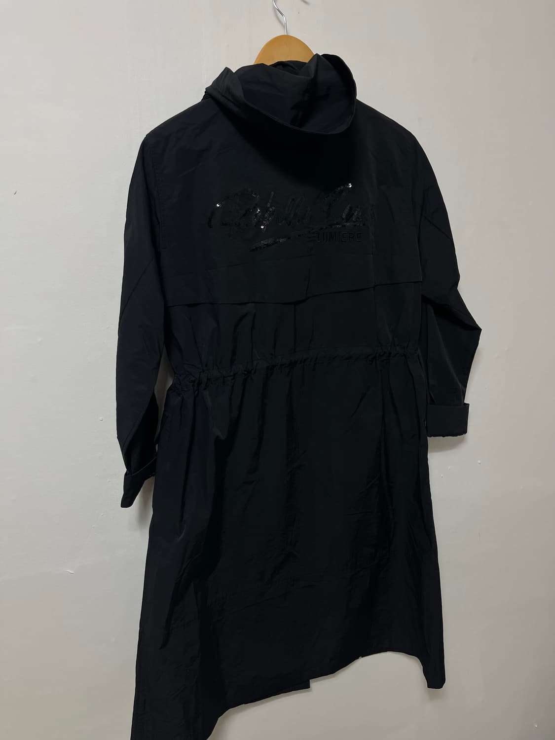 55-66 EGOIST 에고이스트 루즈핏 후드 롱코트 정품 상품이미지5