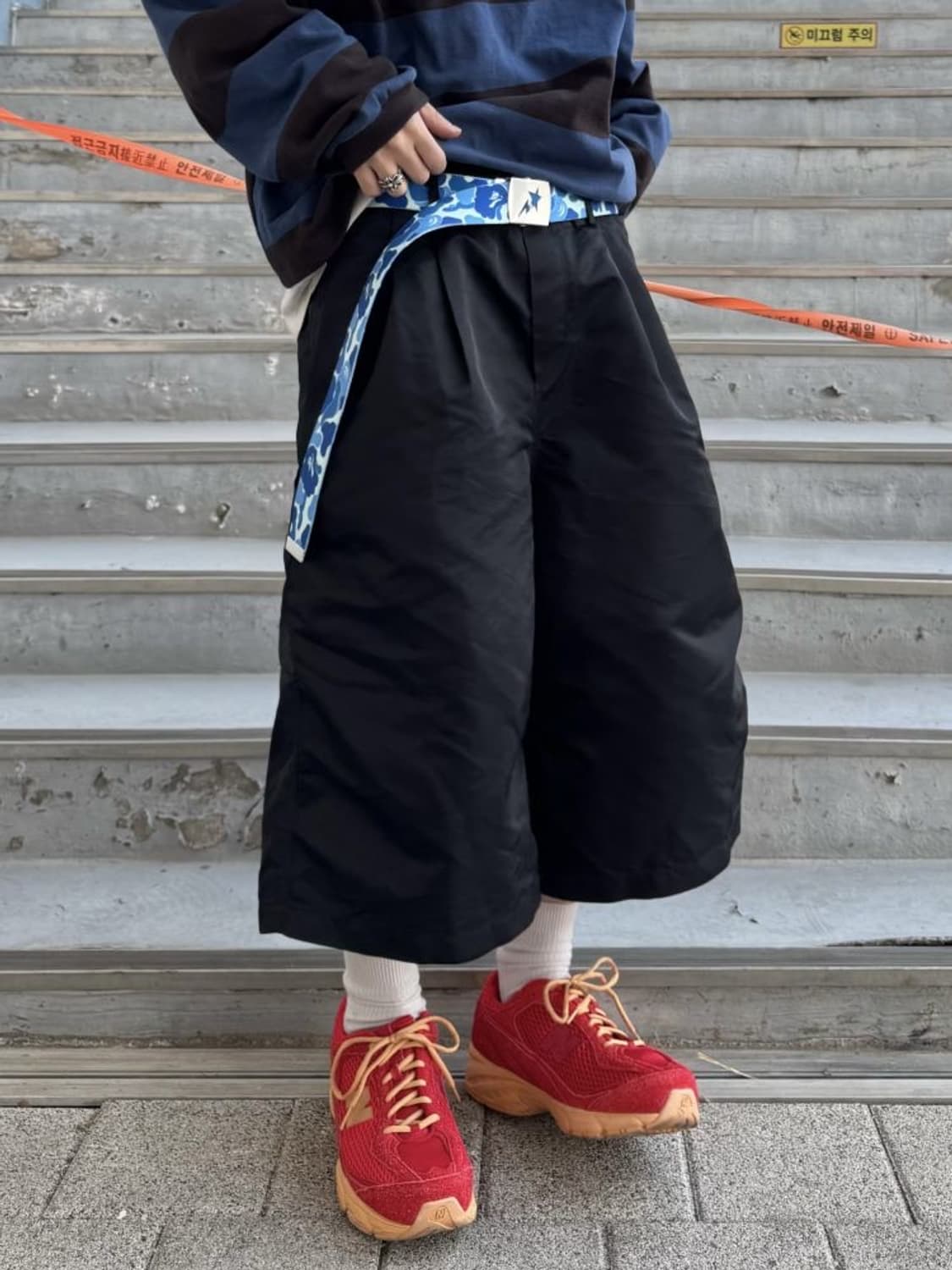 MJD X KOIN SEOUL TWO TUCK RE-NYLON WIDE 상품이미지2