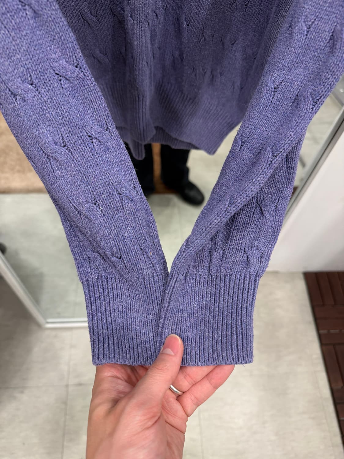 Polo ralph lauren 폴로 랄프로렌 하프넥 버튼 쿼터 니트 상품이미지5