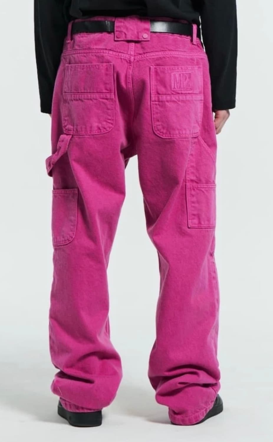 플라스틱프로덕트 더블니팬츠 올리브라임 S 상품이미지1