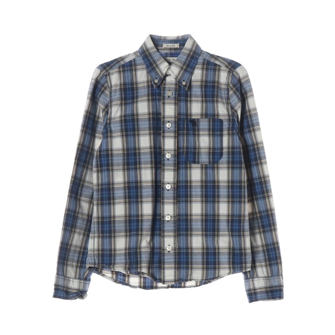 아베크롬비 키즈 클래식 체크 버튼다운 셔츠 M 상품이미지1