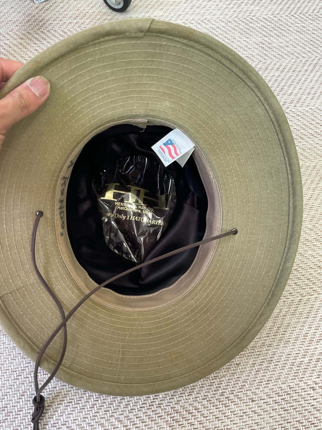 헨스첼  usa 카우보이 필드 브림 햇 상품이미지6