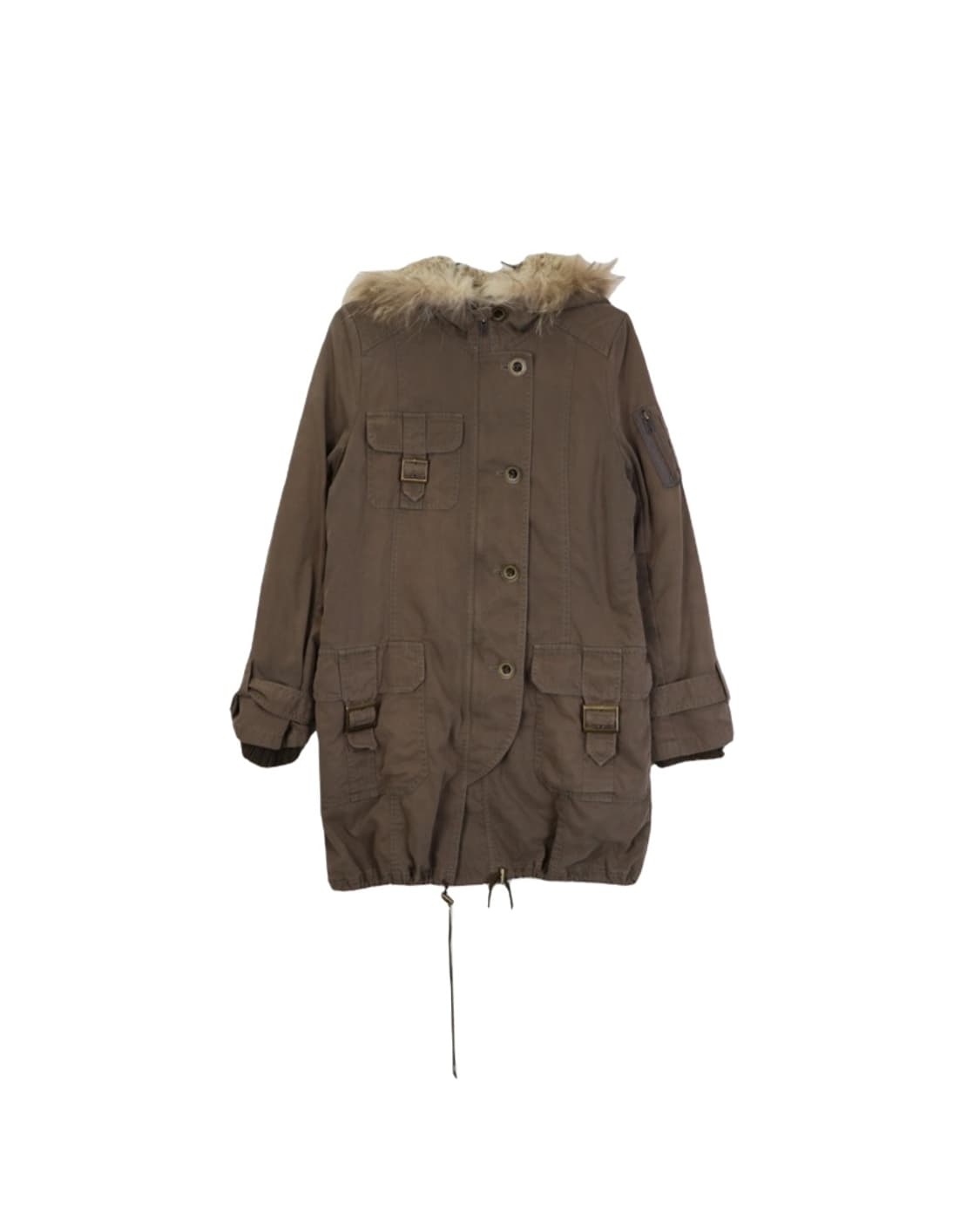 La Cream Khaki Military jacket 상품이미지5