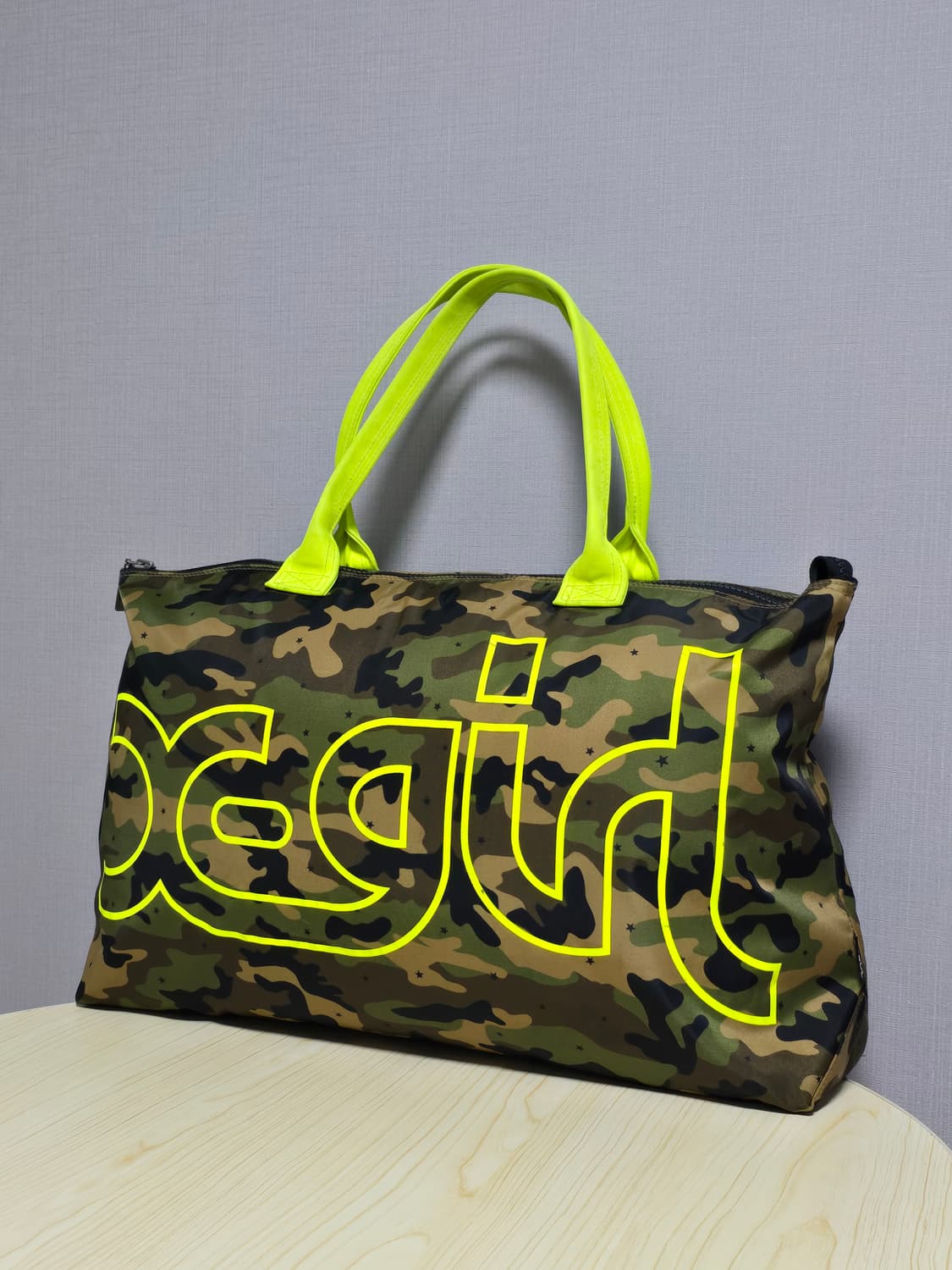 X-girl 엑스걸 카모플라쥬 토트백 상품이미지4