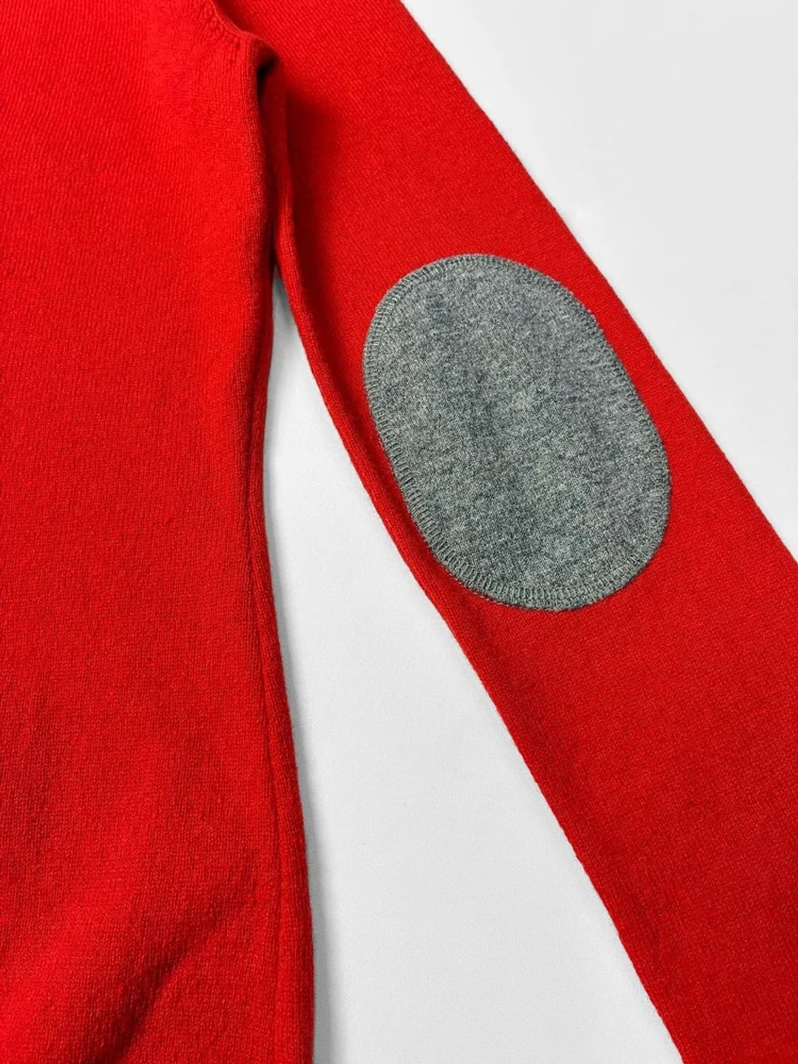 라코스테 화이트 크록 엘보 패치 울 니트 PN5333 상품이미지7