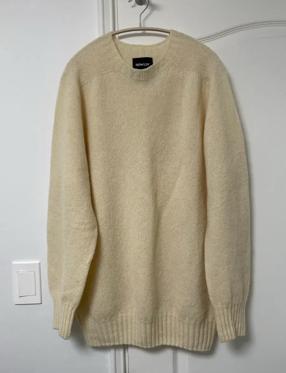 Howlin' 하울린 버스 오브 더 쿨 에크루 색 니트 XL 상품이미지3