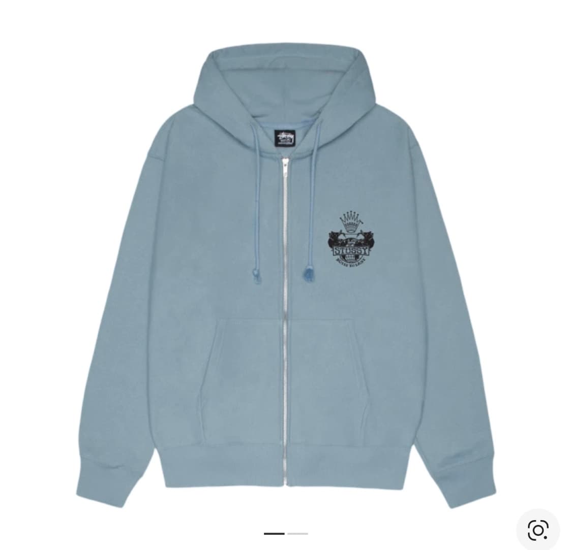 스투시 빌트 투 라스트 후드집업 상품이미지2