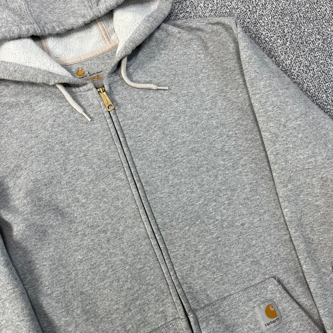 <칼하트 그레이 후드집업> No.1432 상품이미지7