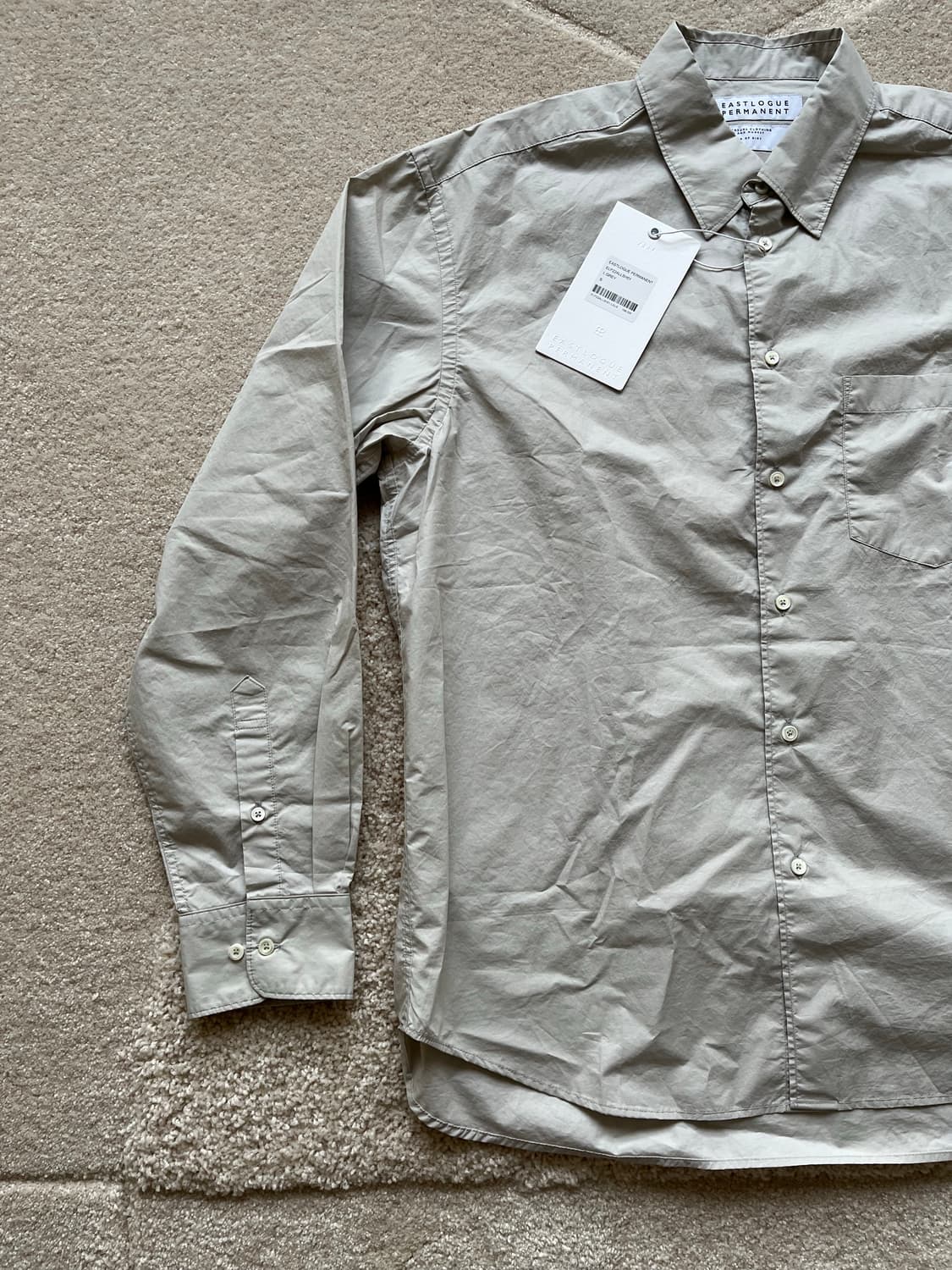 이스트로그 펄머넌트 라이트 그레이 셔츠 (103-105) 상품이미지6