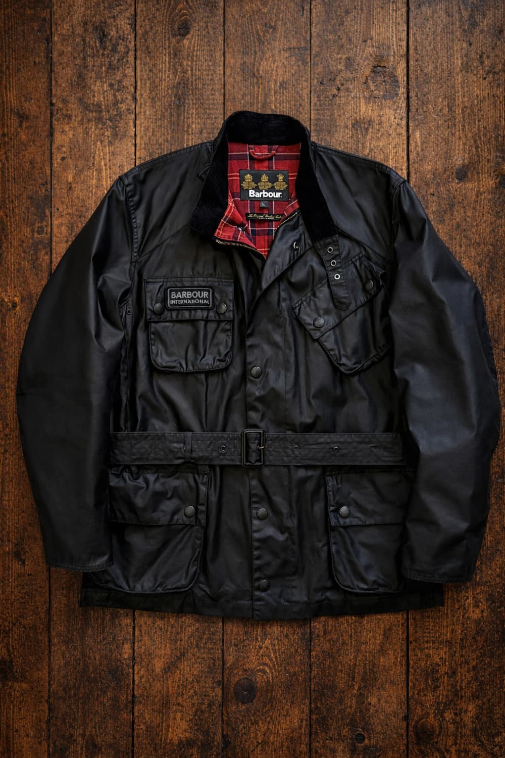 바버 인터네셔널 Antique 자켓 L 상품이미지1