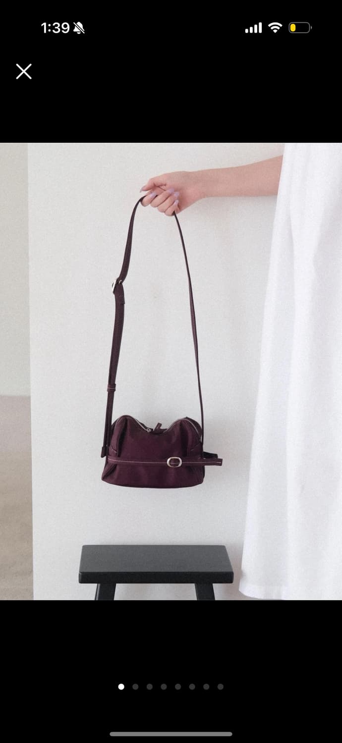 HYEKI POTY MINI CROSS BAG / PURPLE 상품이미지1